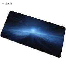 Landscape mouse pad Building Computer mat 800x400x3mm gaming mousepad Space Station padmouse keyboard games pc gamer desk 2024 - buy cheap