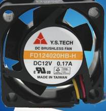 For Y.S.TECH FD124020HB-H/ES 12V 0.17A 4020 4cm Cooling Fan 2024 - buy cheap