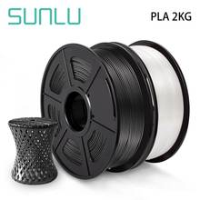 SUNLU PLA 3D PLA принтер нить 1,75 мм 2/3 кг рулонная катушка PLA нить с RoHS Reach сертификат для DIY специальные подарки 2024 - купить недорого