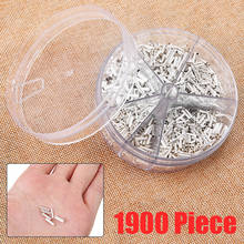 1900 Piece Uninsulated Ferrules 0.5mm2 - 2.5mm2 Assortment in Shaker  Wire insulated Crimp Terminals 2024 - buy cheap