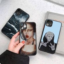 Hard PC Shockproof Back Cover For iPhone 11 12 Pro Max X XS XR Xs Max Art Lines Pattern Fashion Phone Case For iPhone 7 8 Plus 2024 - buy cheap