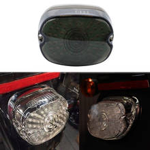 Accesorios de motocicleta, luz LED integrada de la matrícula del freno, señal de giro trasera, para Sportster XL883 Dyna Stree FXDB 2024 - compra barato
