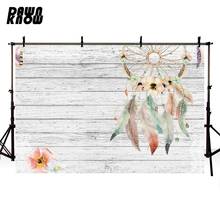 DAWNKNOW Dreamcatcher Photography Background Backdrop Wood Floor Photocall Shoot Newborn Baby Photo Studio Customize GY473 2024 - buy cheap