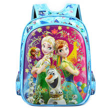 Disney-Bolsa de dibujos animados de frozen, elsa, anna, Sofía, Spider-Man, mochila de guardería para niños, bolsa de viaje para guardar libros 2024 - compra barato