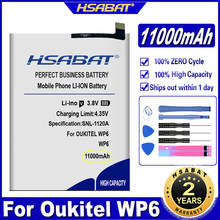 HSABAT S75 11000mAh Larger Capacity Battery for OUKITEL WP6 Batteries 2024 - buy cheap