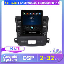 Android Sytem 2G+32G 4G LTE Car Radio Multimedia Player Navigation GPS For Mitsubishi Outlander xl 2 2005-2011 4007 Video SWC 2024 - buy cheap