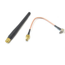 3G GSM Antenna 800-2100MHZ 3dBi SMA Male Omni Aerial + SMA Female  Switch TS9 Male Connector RG316 Jumper Cable 15cm 2024 - buy cheap