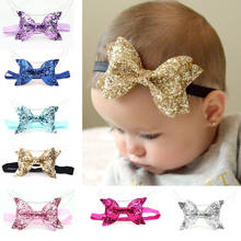 Cute Baby Hair Accessories Newborn Baby Girl Bows Headbands Elastic Bowknot Infant Toddler Hair Band Headband For Girls Turban 2024 - buy cheap