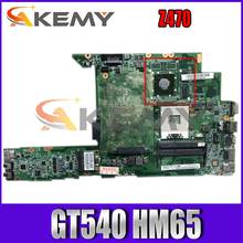 Akemy For Lenovo Z470 Laptop PC Motherboard GT540 HM65 Discrete Graphics Da0kl6mb8g0 Quality Assurance 100% Test OK 2024 - buy cheap