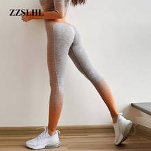 Womens Energy Vital Seamless Leggings High Waisted Plus Size Yoga Pants Gym Training Tights Fitness Workout Wear L 2024 - buy cheap