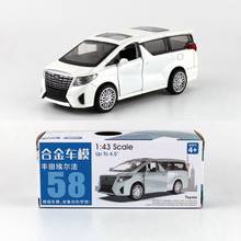RD 1/43 Scale Japan Car TOYOTA Alphard MPV Diecast Metal Pull Back Car Model Toy For Children,Gift,Collection 2024 - buy cheap