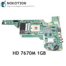 NOKOTION для Hp Pavilion G4 G4-2000 G6 G6-2000 материнская плата для ноутбука HD7670M 680569-501 680569-001 680570-001 680570-501 2024 - купить недорого