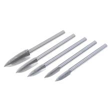 Wood Carving and Engraving Drill Bit Set Milling Root Cutter Carving Tools 5PCS/Set 2024 - buy cheap