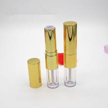 Tubo de brilho labial vazio recarregável, tubo de brilho labial de 2.5ml diy, tubo de batom de 12.1mm, bálsamo labial de plástico, recipiente cosmético de amostra 2024 - compre barato