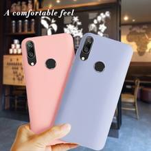 Silicone TPU Case For Huawei Y7 2019 Cover Y7 Prime DUB-LX1F Candy Color Soft Slim Phone Case For Huawei Y7 Pro 2019 Back Cover 2024 - buy cheap