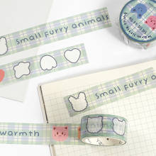 JIANWU15mm * 300cm serie de cosas pequeñas cálidas Washi Tape Kawaii Basis Collage Material papel cinta adhesiva decoración suministros escolares 2024 - compra barato