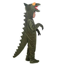 Детские костюмы для костюмированной вечеринки, комбинезон с динозаврами, стегозавр, рогатый дракон, Трицератопс, костюм T-rex, праздничный Disfraz 2024 - купить недорого