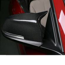 Carbon Fiber Mirror Cover Fit For BMW X1 E84 F20 F22 F87 M2 F23 F30 F31 F32 F33 F36 2024 - buy cheap