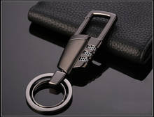 Новый крутой Роскошный металлический брелок для мужчин и женщин, настоящий высококачественный автомобильный брелок для ключей, сумка, очаровательный подарок для влюбленных, брелки, оптовая продажа 17237 2024 - купить недорого