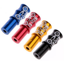 10 pces bicicleta ciclismo freio desviador shifter cabo tampas de extremidade crimps 4mm 2024 - compre barato