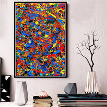 Jackson Pollock Painting Art Abstract Psychedelic HD Poster Canvas Modern Nordic Living Room Home Decoration 2024 - buy cheap