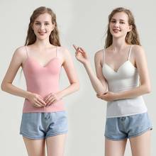 2019 new arrival Sexy Knitted Top Tank Women Sexy V Neck Sleeveless Vest T Shirt Summer Ladies Slim Strap Short Tops 2024 - buy cheap