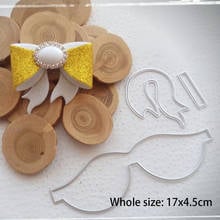 bow die Craft Metal Cutting Dies cut Cute Scrapbooking Album DIY Paper Card Craft Embossing Die Cuts 2024 - buy cheap