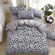 3/4pcs Leopard Printed Bedding Set Comforter Cover Flat Sheet Pillowcases Set AB Side Duvet Cover Set Bed Linens Home Textile 2024 - buy cheap