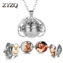 ZYZQ-collar Vintage con foto para mujer, accesorios de regalo de amor, recuerdos con inserción de imagen, venta al por mayor 2024 - compra barato