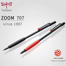Tombow zoom 707 caneta esferográfica, caneta esferográfica de metal fino 0.7mm, caneta esferográfica preta com zoom 2024 - compre barato