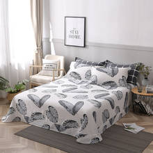 2019 new products Cotton Printing AB side double pattern  Bedspread  Pillowcases  2/3 pcs Luxury Bedding. 2024 - buy cheap