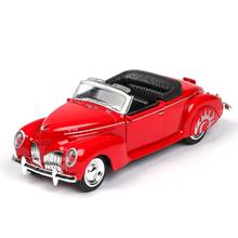 1:38 Scale Lincoln old Car Metal Toy Alloy Car Diecasts Toy Vehicles Car Model Miniature Model Car Toys For Children Free Shippi 2024 - buy cheap