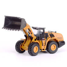 1:60 Diecast Alloy Loader Excavator Mine Dump Truck Wheel Excavator Metal Engineering Construction Vehicle Model Toy collection 2024 - buy cheap