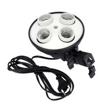4 in 1 E27 Base Socket Adapter Photo Studio Light Lamp Bulb Holder Adapter for Photography Video Softbox 2024 - buy cheap