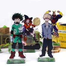 Figuras de acción de My Hero Academia, modelo de soporte acrílico de 16cm, Deku Might Shigaraki Tomura, colección de Anime, Juguetes DIY 2024 - compra barato