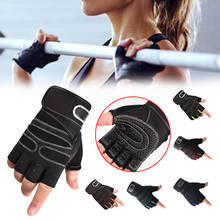 Weight Lifting Gloves Dumbbells Workout Glove Wrist Support Anti Slip Gym Fitness Breathable for Body Building Cross Training 2024 - buy cheap