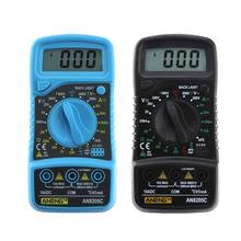 AN8205C Thermometry Digital Multimeter Voltmeter Ammeter AC DC OHM Volt Tester 77UD 2022 - buy cheap