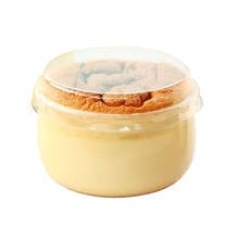 50 Sets Baking Pudding Cup With Lid High Temperature Resistant Japenese Pudding Beaker With Lid Plastic Cake Box (Transparent) 2024 - buy cheap