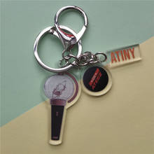 KPOP Ateez Acrylic Keychain Atiny YEO SANG MINGI SAN HONG JOONG JONG HO Key Pendant Key Ring Chain Bag Charm Wallet Chain New 2024 - buy cheap