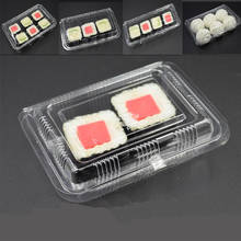 Одноразовая прозрачная коробка для суши-торта 100 штук 2024 - купить недорого