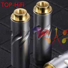 TOP-HiFi 4.4mm 5 Poles Female Plug Jack Full Balanced Headphone Plug 4.4mm Connector Audio Adapter with Furutech 2024 - buy cheap
