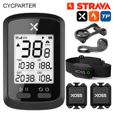 Ordenador inalámbrico para bicicleta, velocímetro GPS, resistente al agua, con Bluetooth, ANT + XOSS 2024 - compra barato