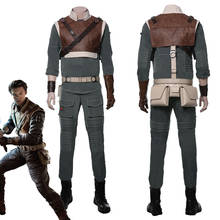 Disfraz de Jedi de Star Wars para hombre y mujer, uniforme de Cosplay de la guerra de las galaxias, para Halloween y Carnaval 2024 - compra barato