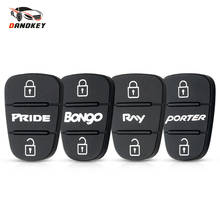 Dandkey Replacement Remote Key Shell Fob Case 3 Buttons Rubber Pad For Hyundai l10 l20 l30 Kia K2 K5 PRIDE BONgo RNY PORTER 2024 - buy cheap