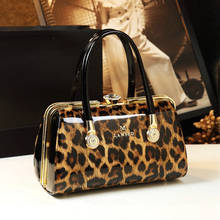 Fashion Leopard Genuine Leather Women Handbag Cowhide Ladies Portable Party Tote Bag Evening Bag Female Shoulder Diagonal Bags 2024 - buy cheap