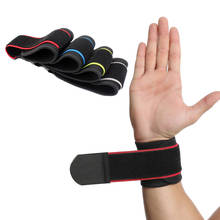 Pulseira ajustável para esportes, suporte para pulso, faixa de segurança para academia, proteção para as mãos, 1 peça 2024 - compre barato