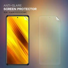 Protector de pantalla para Xiaomi POCO X3 NFC Nillkin, película de plástico suave transparente/mate para Pocophone X3 NFC 2024 - compra barato