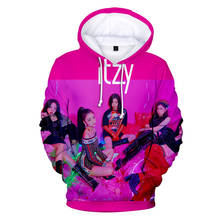 2020 Hot ITZY 3D Hoodies Men/women Fashion Hip Hop Harajuku Kpop Streetwear Pullover ITZY Men's Hoodies Sweatshirt Clothes 2024 - buy cheap