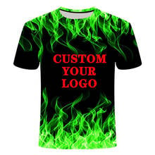 Custom 3d t shirt Men's 2020 Summer New Casual Short Sleeve Tees O-neck t shirts Tops 2024 - buy cheap