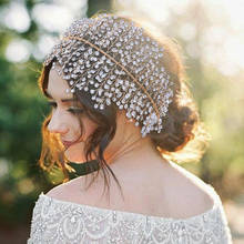 Diadema de cristal brillante para boda, diadema de lujo con diamantes de imitación, corona, tocados nupciales, joyería para el cabello, accesorios para el cabello 2024 - compra barato